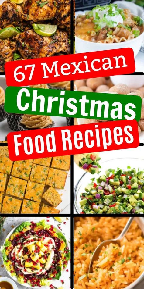 Discover the mouthwatering magic of 67 Mexican Christmas foods, where tradition meets culinary delight. These traditional Mexican Christmas food items will be a hit on Christmas Day, holidays and more. #christmasonadime #mexicanchristmasfood #mexicanrecipes Traditional Mexican Christmas Food, Traditional Mexican Christmas, Mexican Food Buffet, Mexican Christmas Food, Easy Mexican Dishes, Mexican Dinner Party, Ideas Para La Cena, Mexican Party Food, Mexican Food Recipes Appetizers