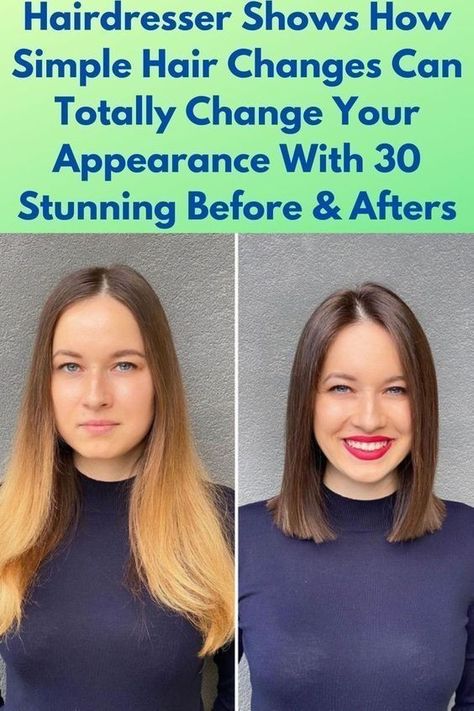 Change Your Appearance, Growing Out Hair, Before And After Haircut, Before After Hair, Fresh Haircut, Change Hair, Makeover Before And After, Spice Up Your Life, Simple Hair