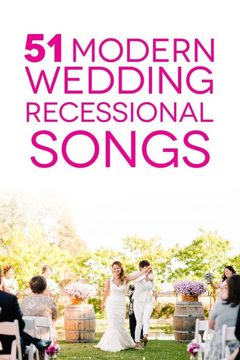 Wedding Ceremony Exit Songs, Wedding Exit Songs, Wedding Recessional Songs, Processional Wedding Songs, Wedding Recessional, Country Wedding Songs, Processional Songs, Recessional Songs, Best Wedding Songs