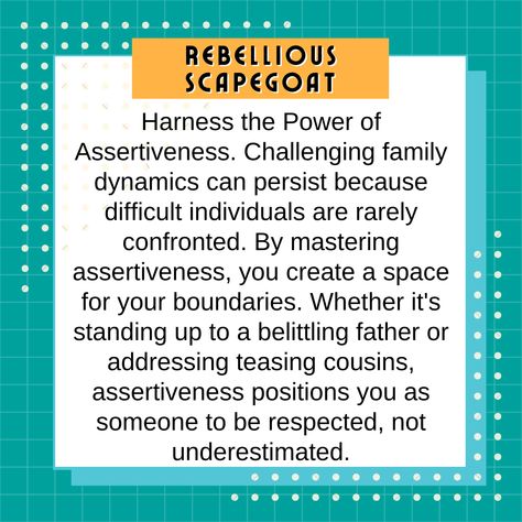 Harness the Power of Assertiveness. Challenging family dynamics can persist because difficult individuals are rarely confronted. Life Skills, Power Dynamics, Relationship Lessons, Narcissistic Parent, Family Dynamics, Boundaries, Self Care, Parenting, Energy