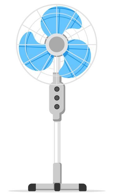 Technology House, Stand Fan, Standing Fans, Vector Technology, Floor Fan, Table Fan, Premium Vector, Graphic Resources, Close Up