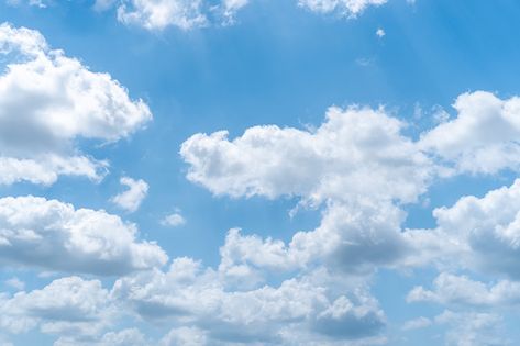 Clouds Cumulus Sky - Free photo on Pixabay Nature, Sky Branding, Clouds Printable, Sky Hd, Clouds In The Sky, Sky Images, Free Cloud, Fluffy Clouds, Cloud Sky