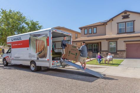 U-Haul: Tips: How To Pack And Move Your Flat Screen Tv Just Moved In House, Moving Truck Aesthetic, Moving Aesthetic Boxes, Moving Boxes Aesthetic, Moving In, Moving Aesthetic, Uhaul Truck, Moving Trucks, U Haul Truck
