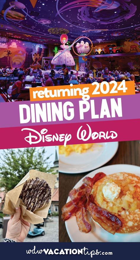 Guests who visit Walt Disney World and stay at Disney World Resort can purchase the Disney Dining Plan starting January 9th, 2024. You can start booking these vacation stays with the Dining Plan on May 31, 2023, so let’s get cracking and break down all of the information about the Disney Dining Plan and all of the new changes! Disney Quick Service Dining Plan, Free Dates, Disney World Dining, Best Disney Restaurants, Dining At Disney World, Best Disney World Restaurants, Big Mouse, Dining Plan, January 9th