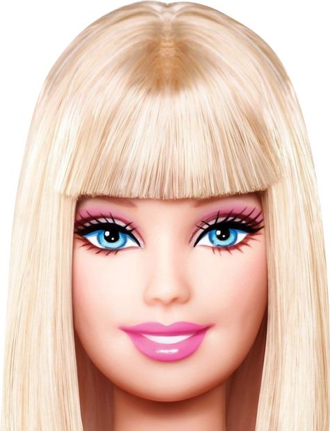 Barbie Head Cardboard Cutout 301 - Extra Large 150cm Barbie Head, Cardboard Cutout, Instagram Selfie, Party Props, Doll Head, Barbie Doll, Extra Large, Free Delivery