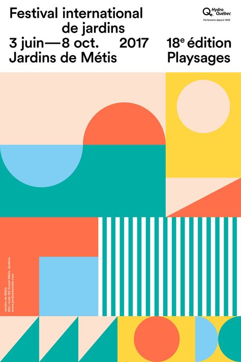 Vector Illustrations, Festival Posters, Posters Conception Graphique, Visuell Identitet, 타이포그래피 포스터 디자인, 카드 디자인, Geometric Poster, Geometric Graphic, Design Graphique