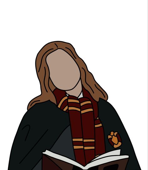 Hermione Granger, Harry Potter, Hermione, Faceless Portraits, Harry Potter Hermione Granger, Faceless Portrait, Harry Potter Hermione, Your Photos