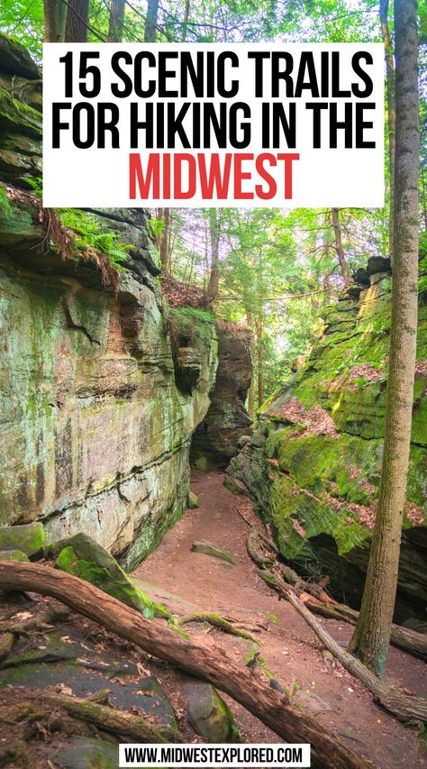 15 Scenic Trails for Hiking in the Midwest Midwest Hiking, Midwest Vacations, Travel 2024, Hiking In Virginia, Visit Yellowstone, Trip Destinations, Midwest Travel, Outdoor Vacation, Couple Travel