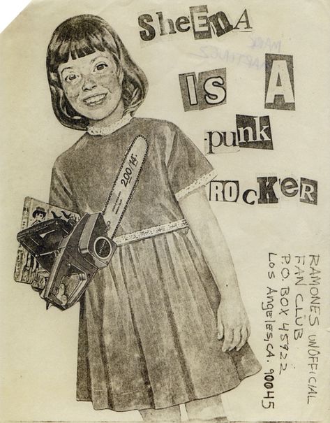 http://designobserver.com/feature/the-art-of-punk-and-the-punk-aesthetic/36708 80s Punk Poster, Punk Widgets, Post Punk Aesthetic, Princesa Punk, Chicas Punk Rock, Griffonnages Kawaii, Cultura Punk, Estilo Punk Rock, 70s Punk