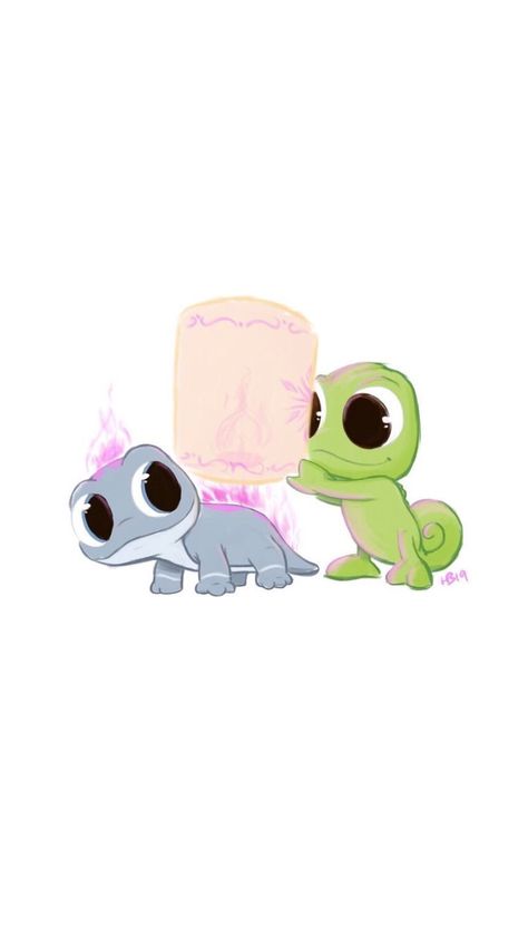 Pascal And Bruni, Cute Cartoon Drawings Disney, Wall E Fanart, Cute Disney Princesses, Disney Wallpaper Aesthetic, Disney Iphone Wallpaper, Cinderella Wallpaper, Taustakuva Iphone Disney, Cute Disney Characters