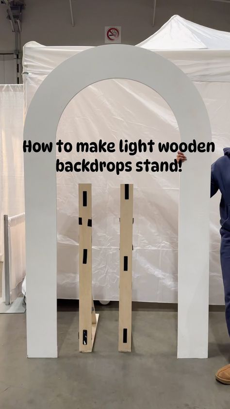 Instagram Foam Backdrop Stand, How To Make A Backdrop Stand, How To Make Backdrop Stand, Diy Photo Backdrop Stand, How To Make Backdrop, Backdrop Sizes, Diy Backdrop Stand, Photo Backdrop Stand, Graduation Party Backdrops