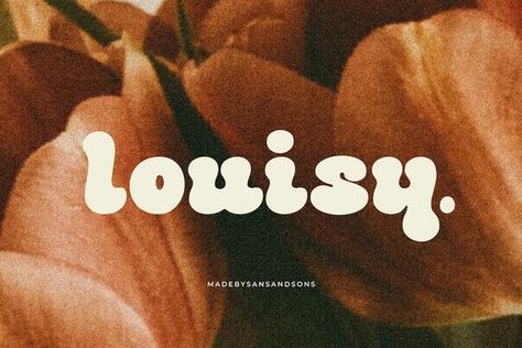 Louisy Font Free Download bold fonts, retro typography, vintage graphic design, lettering alphabet fonts, lettering fonts alphabet, typography alphabet, typography alphabet fonts #typographyfonts, #retrofont, #funfonts, #fontideas, #modernfonts 👉 Visit our site for the full collection of fonts