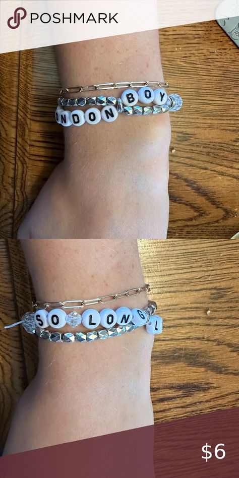 Taylor swift friendship bracelet “so long London boy” So Long London Boy Bracelet, London Boy Bracelet Taylor Swift, Bracelet Taylor Swift, Boy Bracelet, Taylor Swift Friendship Bracelet, Boys Bracelets, Bracelet Inspo, London Boy, Friendship Bracelet