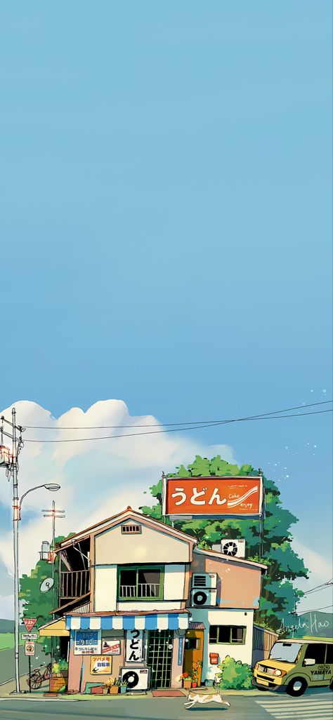 Anime House Wallpaper, Japanese Wallpapers, Anime House, Aesthetic Japanese, Studio Ghibli Background, House Wallpaper, Ghibli Artwork, Japon Illustration, Studio Ghibli Art