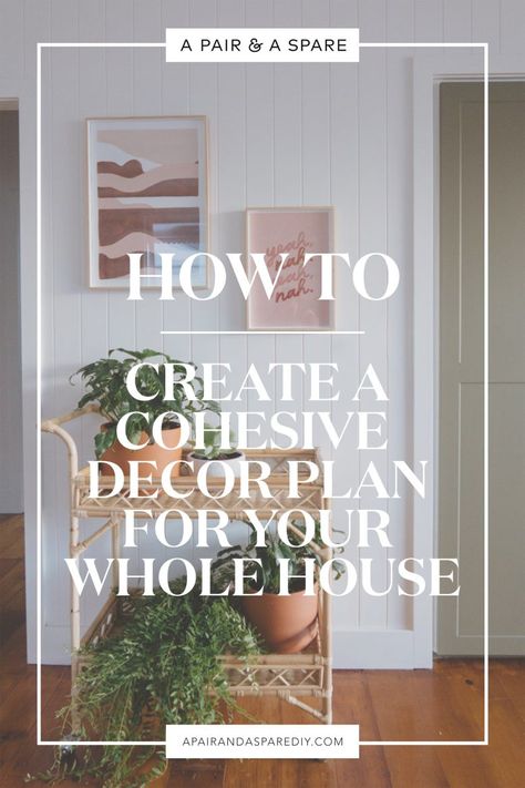 Whole House Theme, How To Make Your House Look Cohesive, Making A House A Home, Interesting Decor, Living Room Redesign, Bright Rugs, Living Room Transformation, European Cottage, Interior Design Plan