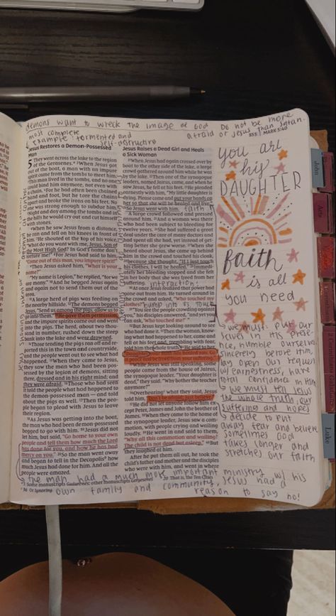 Mark 4 Bible Journaling, Mark 3 Bible Journaling, New Testament Bible Journaling, Mark Bible Study, Mark Bible Journaling, Bible Journaling Mark, Studying Ideas, Mark Bible, Corinthians Bible