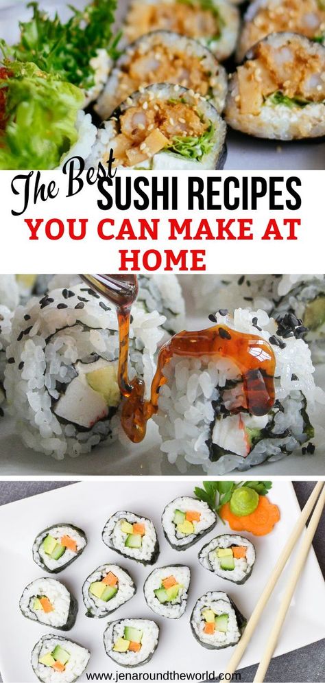 Essen, Seafood Skewers, Cooked Sushi Recipes, Eel Sauce, Sushi Fillings, Sushi Recipes Easy, Sushi Sauce, Sushi Ingredients, Sushi Recipes Homemade