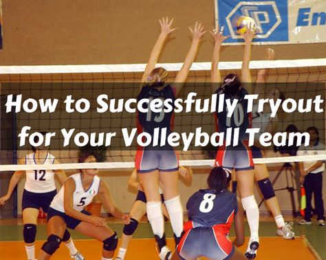 How To Make The Volleyball Team, Volleyball Tryout Tips, Tryout Tips, Sport Tips, Volleyball Coaching, Volleyball Tryouts, Sports Tips, Volleyball Life, Track Training