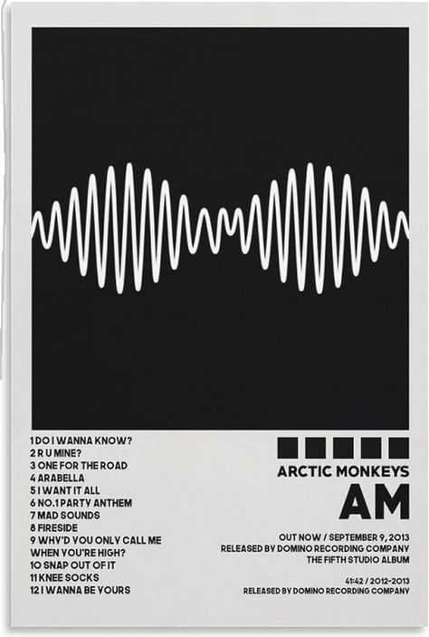 Amazon.com: XINYA Arctic Poster Monkeys Am Poster Album Cover Posters for Room Aesthetic Canvas Wall Art Bedroom Decor 12x18inch(30x45cm): Posters & Prints Arctic Monkeys Album Cover, Album Cover Wall Decor, Am Poster, Canvas Wall Art Bedroom, Monkey Room, Posters For Room Aesthetic, Monkey Wall Art, Monkey Decorations, Arctic Monkeys Wallpaper