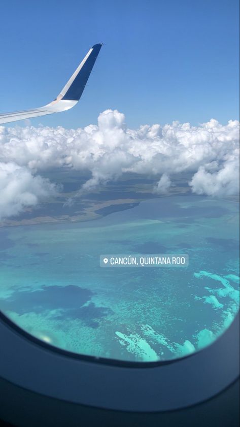 Cancun Trip Aesthetic, Cancun Mexico Aesthetic, Cancun Aesthetic, Flying Aesthetic, Flight Airplane, Cancun Vacation, Mexico Cancun, Cancun Trip, Trip To Mexico
