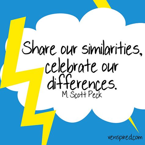 This quote describes the idea behind acculturation.  There are also similarities between cultures and students in the classroom.  But instead of trying to make everyone the same, we should celebrate the differences in our classroom through lessons about the diverse cultures. Inclusion Quotes, Diversity Quotes, Diversity In The Classroom, Teaching Philosophy, Equality And Diversity, Cultural Awareness, Unity In Diversity, Cultural Diversity, Inspirational Posters