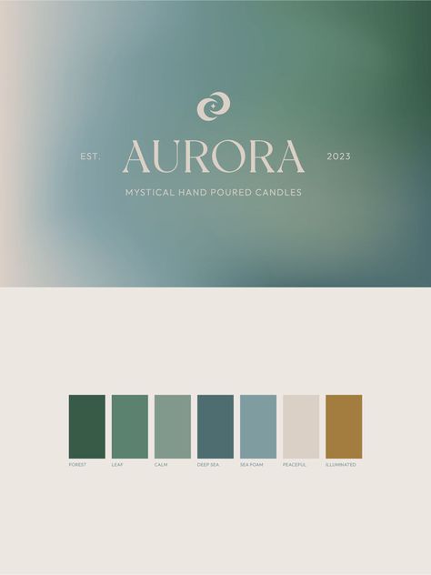 Unveil the serene charm of your brand with Aurora, a semi-custom branding kit designed for businesses seeking tranquility. Ideal for the wellness industry, from holistic therapists to comfy clothing brands. Elevate your brand effortlessly with customizable logos, taglines, color palettes, and more. Transform your brand today with Aurora! Explore the kit now. Therapist Logo, Serenity Color, Brand Colors Inspiration, Feminine Brand, Aurora Design, Branding Kits, Developer Logo, Comfy Clothing, Wellness Brand