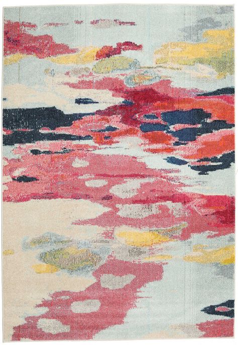 Disa 160x230 - RugVista Pink Rugs, Shed Colours, Salon Suites, Turkey Design, Pink Area Rug, 9x12 Rug, Unique Loom, Pink Abstract, Abstract Rug