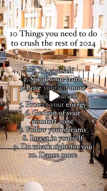 Amanda C ☀️ on Instagram: "Dear beautiful souls reading this 🔆,

💖✨ Let’s Crush the Rest of 2024! ✨💖

Can you believe we’re already more than halfway through the year? Now is the perfect time to take a deep breath 😮‍💨, reflect on how far we’ve come, and set our sights on what’s still ahead 🌈.

You’ve weathered storms, overcome obstacles, and grown stronger with each challenge. Now, it’s time to take that resilience, that fire, and use it to finish the year stronger than ever.

Dream big, set your goals high, and don’t let anything hold you back. Remember, every day is a new opportunity to make progress, to push beyond your limits, and to create the life you’ve always imagined.

Stay focused, stay motivated, and know that you have everything you need within you to crush the rest of 20 Stay Motivated, Weather Storm, Set Your Goals, Grow Strong, Take A Deep Breath, Deep Breath, Stay Focused, New Opportunities, Hold You