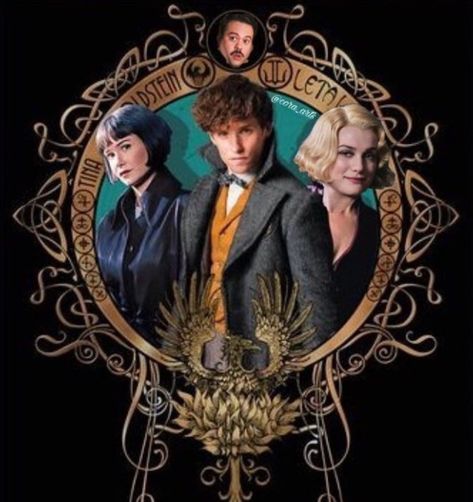 Tina & Newt Queenie & Jacob Fantasy Films, Fantastic Beasts 2, The Crimes Of Grindelwald, Crimes Of Grindelwald, Fantastic Beasts And Where, Canvas Paintings For Sale, Fantasy Movies, Frames For Canvas Paintings, Trends International