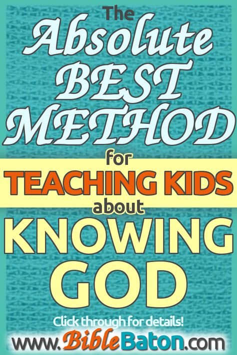 Of course you WANT the kids in your Sunday School or children's ministry to know God. But are you at a loss about how to teach them from the Bible to know Him? It's not hard--especially if you use the ideas described in this post. In fact, this is my absolute FAVORITE method for teaching kids about knowing God! Discover three key reasons to use this method, plus three practical tips for fun ways to teach children about God so that they will know Him and--more importantly--trust Him personally. God Activities, God Ideas, About God, Teaching Children, Knowing God, Teaching Kids, Good Day, I Know, Bible