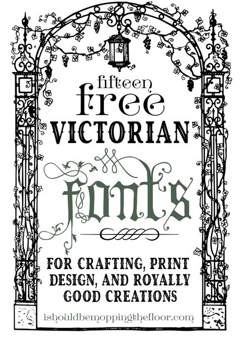 Graduation Vibes, Victorian Poster, Gothic Poster, Fonts In Canva, Victorian Lettering, Victorian Fonts, Victorian Vibes, Font Love, Font Vintage
