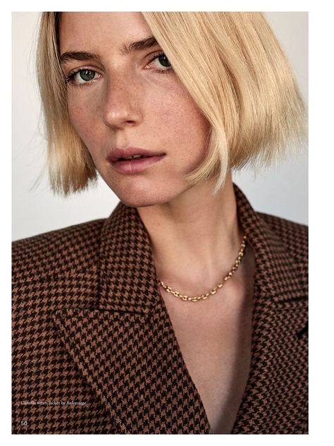 You're Hired (Unconditional Magazine) Blonde Hairstyles, Balayage, Bob Blonde Hairstyles, Camilla Deterre, Alexandra Nataf, Unconditional Magazine, You're Hired, Kort Bob, Bob Blonde