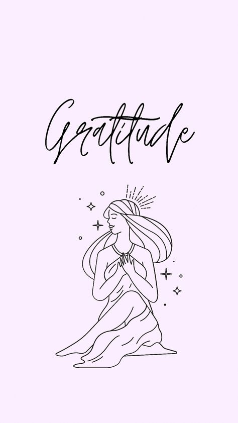 Lilac gratitude wallpaper, line-art. Inner Peace, Beauty, Art, Line Art, Gratitude, Gratitude Wallpaper, Spiritual Line Art, Minimalist Designs, Lilac