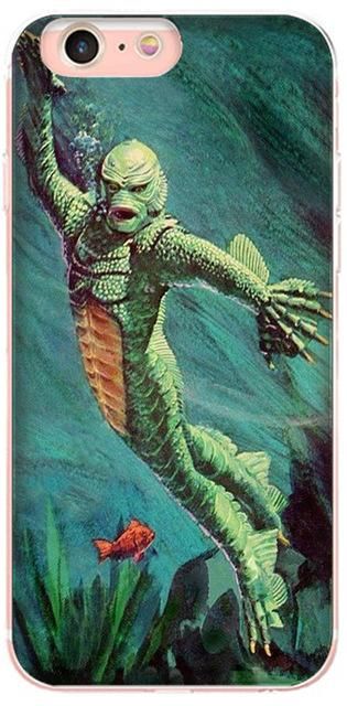 Retro Creature From the Black Lagoon Phone Cases - iPhone Creature From Black Lagoon, Universal Monsters Art, Creature From The Black Lagoon, The Black Lagoon, Life Aquatic, Best Horror Movies, Horror Movie Art, Monster Mash, Classic Horror Movies