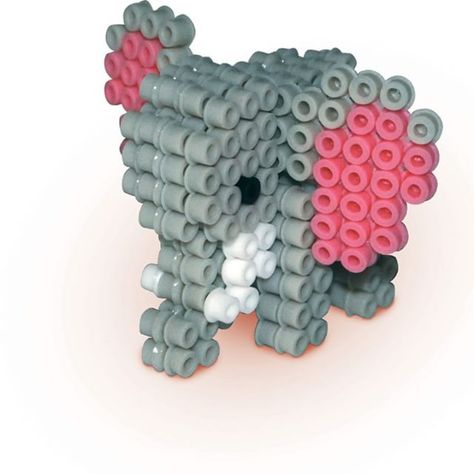 3D Elephant perler beads - sescreative Wool Blanket, Merino Wool Blanket, Merino Wool, Wool