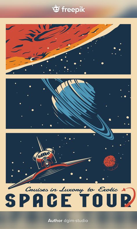 Space Poster Design, Retro Space Posters, Vintage Space Poster, Space Posters, Sejarah Kuno, Nasa Poster, Etiquette Vintage, Vintage Poster Design, Space Poster