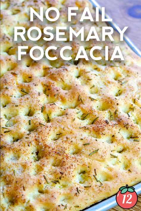 Wildflower Bread Company Recipes, Sheet Pan Focaccia Bread, Bread Machine Focaccia Dough, Ficcochia Bread, Foccia Bread Recipes, Rosemary Foccacia Bread, Focaccia Bread Recipes, Foccacia Bread Recipes, Rosemary Pizza