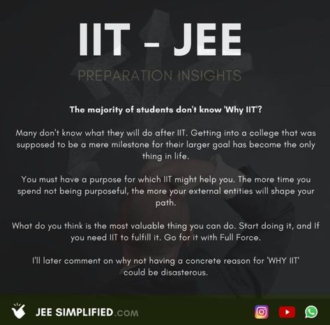 Description : IIT JEE Preparation, IIT JEE Guidance, Pratham Pengoria Air 1 Jee Motivation, Motivational Quotes For Jee Aspirants, Jee Inspiration, Iit Jee Motivation Quotes, Iit Jee Motivation Wallpaper, Iit Aspirants, Jee Notes, Iit Jee Motivation, Jee Motivation