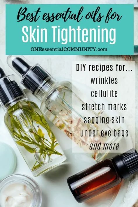 Essential Oils For Skin Tightening, Oils For Skin Tightening, Best Essential Oils For Skin, For Skin Tightening, Helichrysum Essential Oil, Essential Oil Beauty, Lotion For Oily Skin, Neroli Essential Oil, Body Butters Recipe