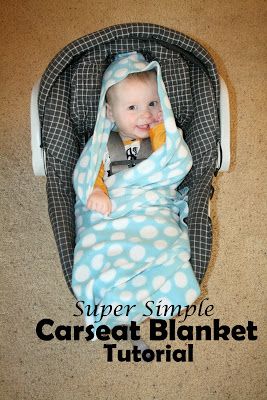 Diy Baby car seat blanket / this is what i was looking for no sew fleece blanket! Lazy-pants! Tela, Amigurumi Patterns, Patchwork, Car Seat Blanket Diy, Chairs Photography, Diy Car Seat Cover, Carseat Blanket, Baby Car Seat Blanket, No Sew Fleece Blanket