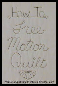 How to Free Motion Quilt, A Series Patchwork, Quilting Stitches, Free Motion Pattern, Free Motion Designs, Free Motion Quilting Patterns, Freemotion Quilting, Machine Quilting Patterns, Quilting Templates, Machine Quilting Designs