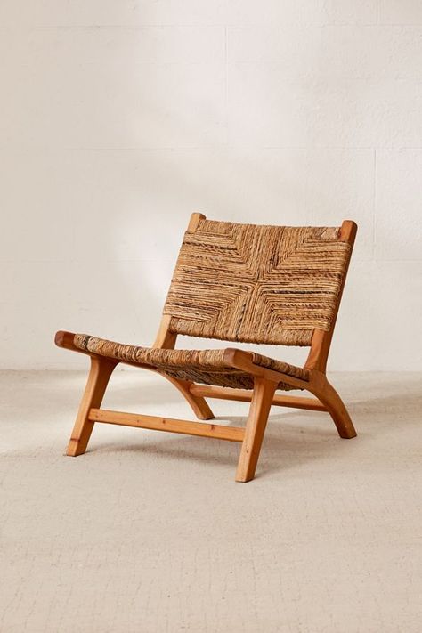 My Favorite Things From Urban Outfitters Rustic Furniture, Kursi Bar, Furniture Design Chair, Woven Furniture, Woven Chair, Cheap Furniture, Discount Furniture, Patio Furniture Sets, Vintage Home