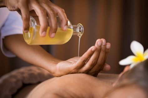 Diy Tanning Oil, Diy Tanning, Ayurveda Massage, Massage Images, Massage Pictures, Massage Dos, Castor Oil Benefits, Body To Body, Massage Center