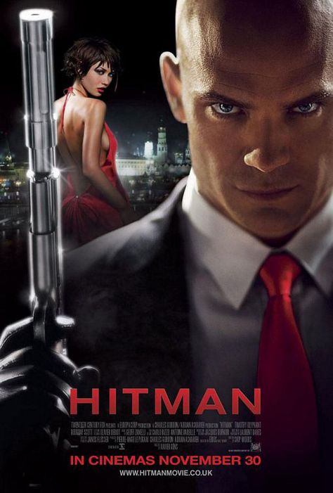 Hitman with a heart :) Hitman Movie, Mighty Mike, Tam Film, Dougray Scott, Bon Film, Timothy Olyphant, Tv Series Online, English Movies, Cinema Posters