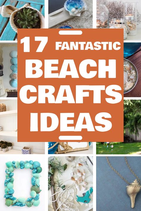 Beach, Crafts, Seashells, Sand, DIY, Coastal, Ocean, Summer, Nautical, Shell art, Driftwood, Beach-themed, Creative, Beachcombing, Seaglass, Rope, Starfish, Sea creatures, Seaside, Handmade, Tropical, Shell decor, Beach house, Vacation, Craft projects Seashell Mason Jar Ideas, Ideas With Shells Beach Crafts, Beach Craft Ideas For Adults, Sand And Seashell Crafts, Beach Crafts For Adults Diy, Crafts With Shells From The Beach, Diy Beach Glass Crafts, Display Shells From Vacation, Ocean Themed Crafts For Adults