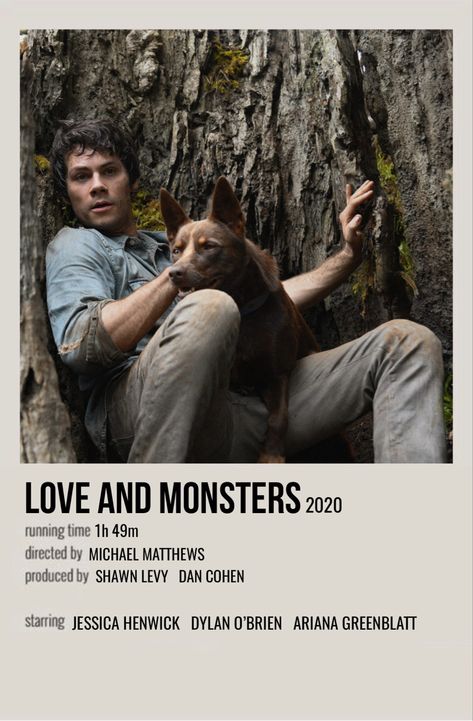 Love And Monsters, Polaroid Movie Poster, Indie Movie Posters, Film Polaroid, Alluka Zoldyck, Jessica Henwick, Movie Card, Iconic Movie Posters, Most Paused Movie Scenes