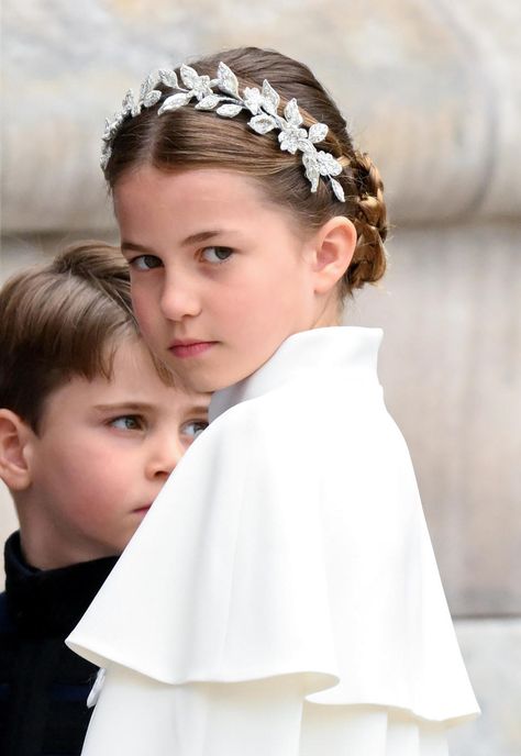 Old Money Princess Aesthetic, Princess Charlotte Aesthetic, Princess Charlotte 2023, Princess Charlotte Coronation, Charlotte Windsor, Princesa Charlotte, Holy Communion Dresses, Queen Camilla, Wales Family