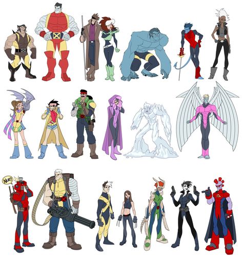 How X-Men would look if Disney designed them. Gambit X Men, Arte Nerd, Uncanny X-men, Man Character, Marvel X, Space Opera, Comic Book Characters, Comic Heroes, Marvel Dc Comics