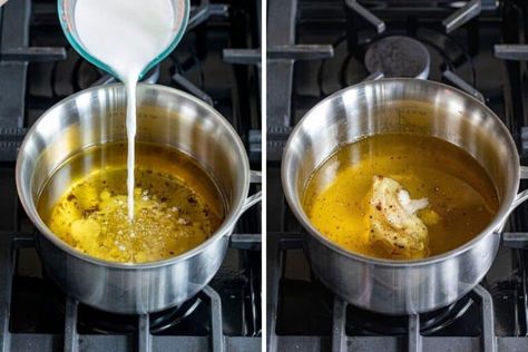 Knowing how to clean up (or clarify) used cooking oil will help you get the most use out of leftover oil after frying, searing, or sauteeing. How to Clarify Used Oil, How to Clean Oil After Using, How to Clarify Frying Oil, Easy Method for Cleaning Oil, Reusing Oil, Can You Reuse Oil, clarifying oil, i am homesteader, iamhomesteader Recycled Kitchen, Fried Donuts, Country Fried, Clean Cooking, How To Double A Recipe, Fried Pork, Frying Oil, Recipe Notes, Cooking Oil