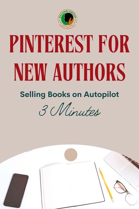 Website For Authors, Pinterest Academy, Writing Kids Books, Author Inspiration, Author Tips, Digital Jobs, Author Marketing, Amazon Publishing, Book Business